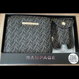 Rampage Wallet & Hand Sanitizer Charm